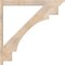Ekena Millwork Merced Traditional Smooth Outlooker, Douglas Fir, 5 1/2"W x 44"D x 44"H OUT06X44X44MRC01SDF - alternate 4